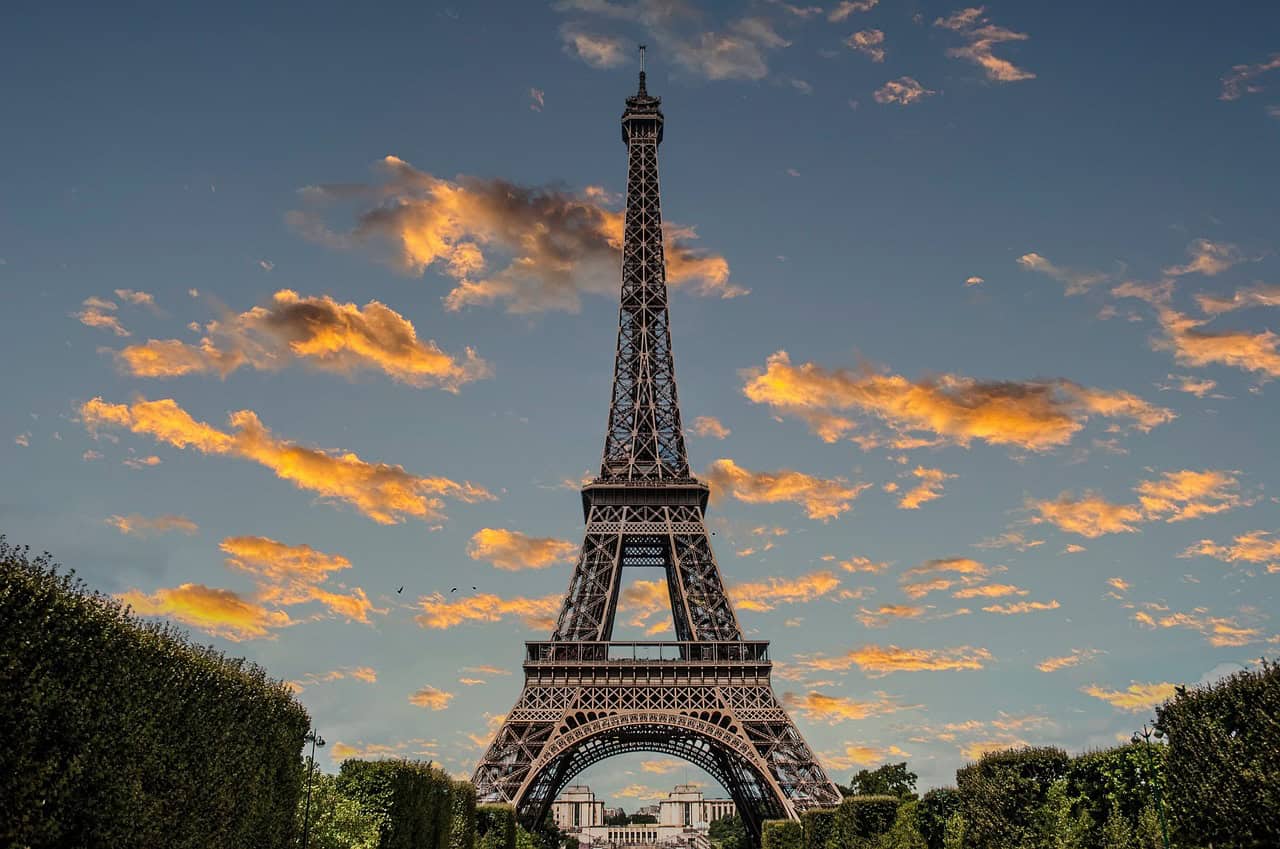 Torre Eiffel Parigi Francia Punto - Foto Gratis Su