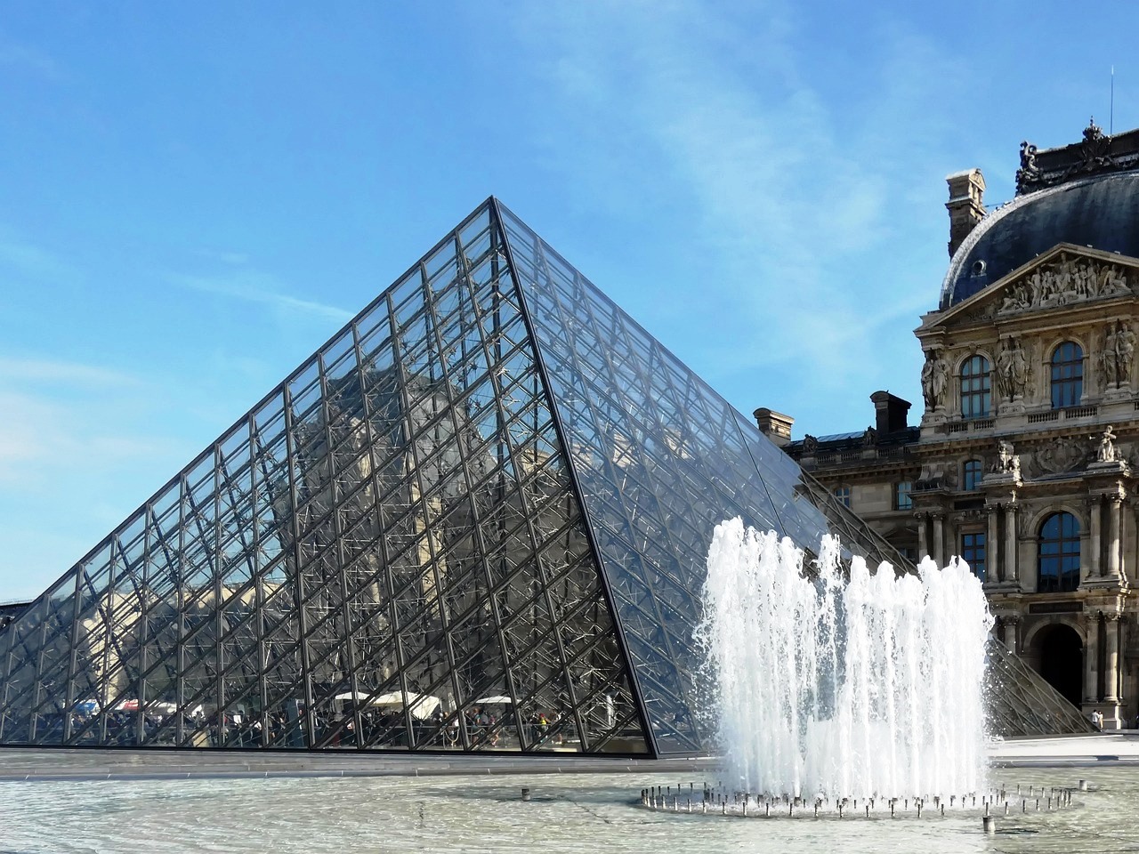 Louvre Museum Paris Pyramid
