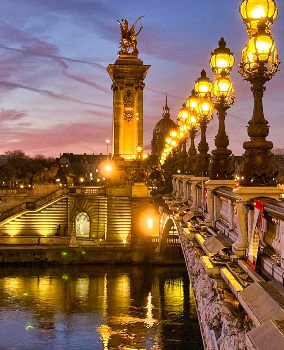 Pont Alexandre III Bridge in Paris