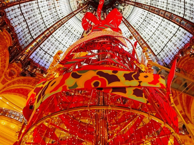 Galeries Lafayette Christmas trees through the years: how a Paris icon was born