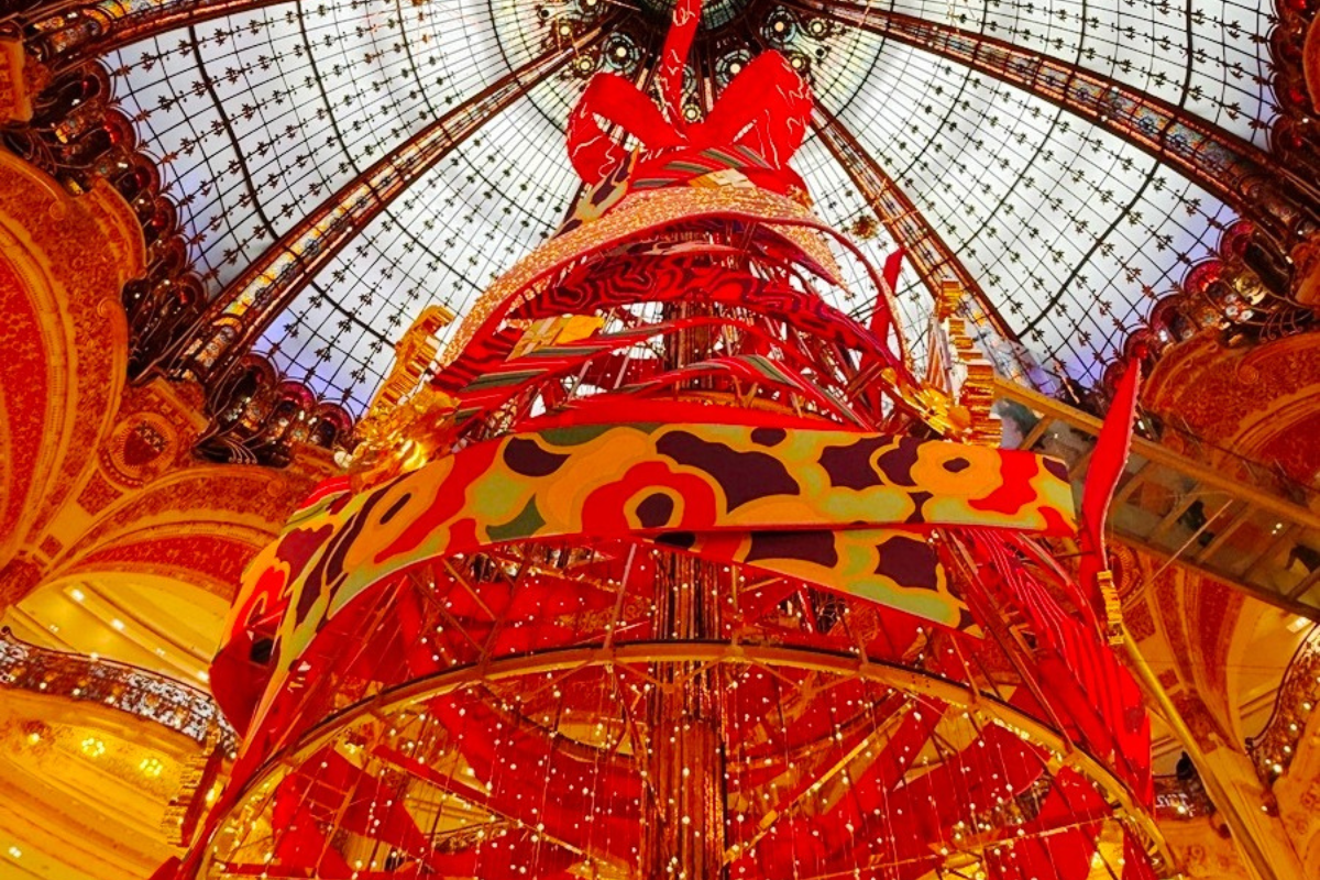 Galeries Lafayette Christmas trees through the years: how a Paris icon was born
