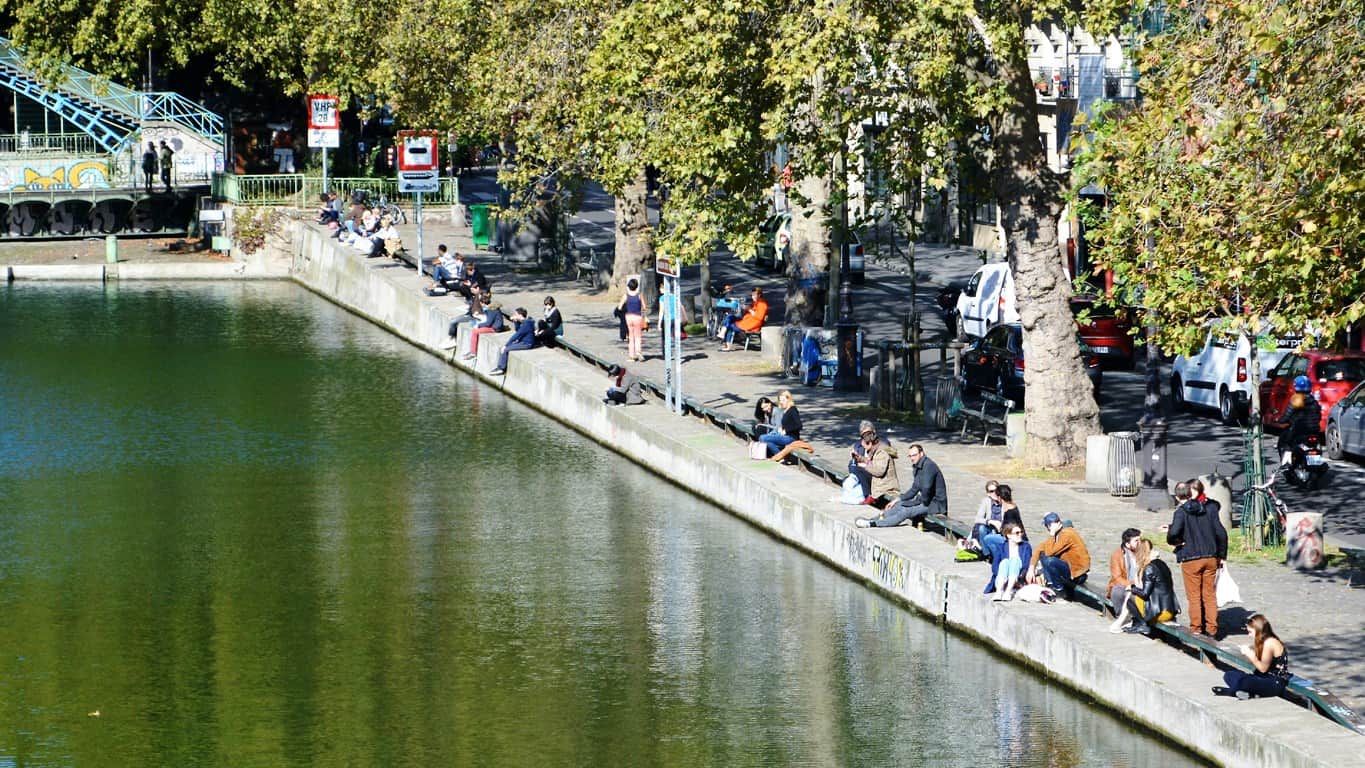 Canal St Martin Paris