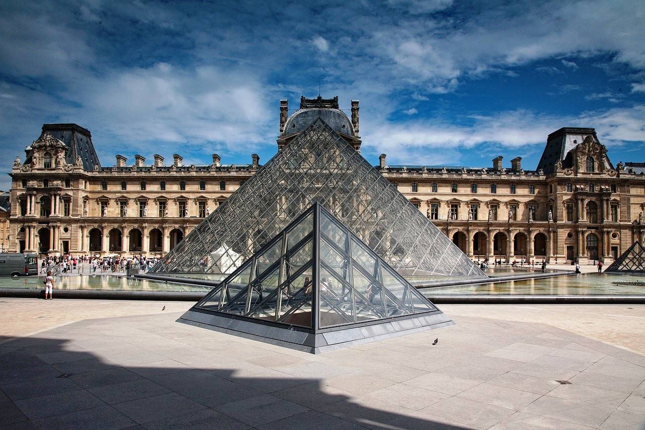 Louvre Museum Paris Pyramid