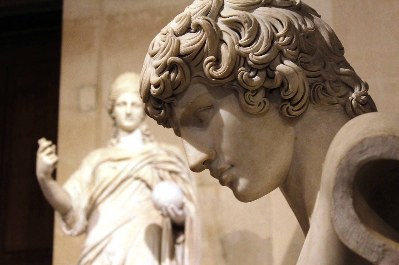 Louvre Museum Paris sculptures