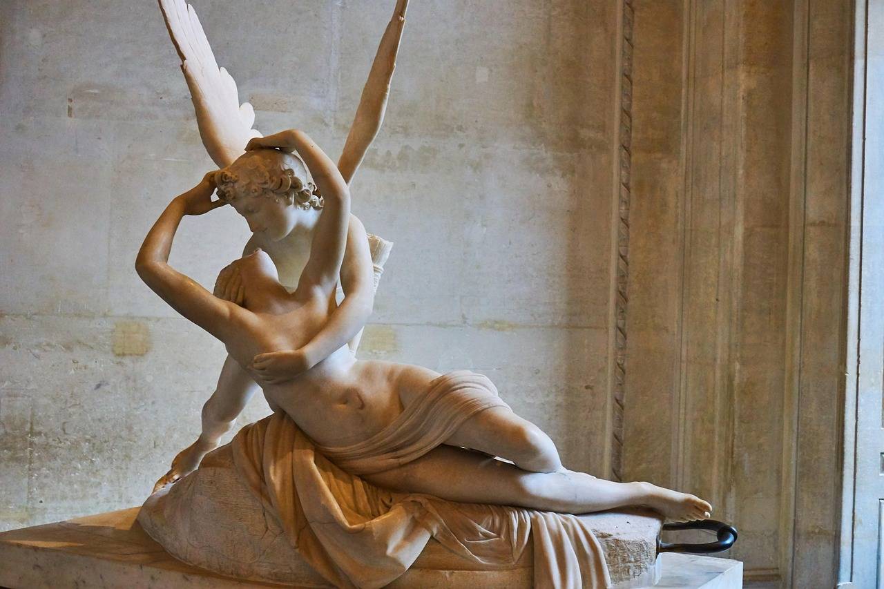 Louvre Museum Paris sculptures